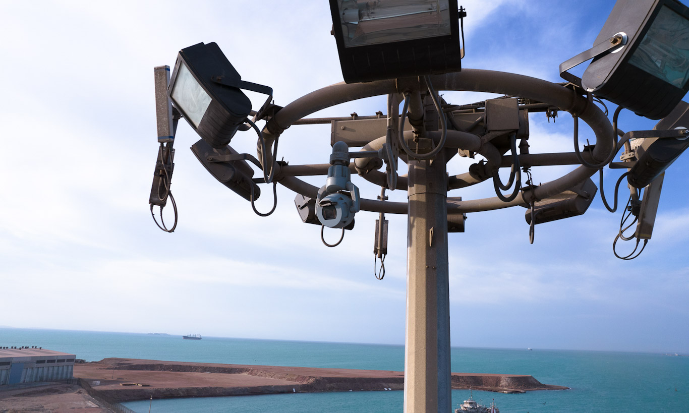 Rugged, high-performance MIC cameras enable AI-based detection of unauthorized access and criminal activities at the port terminal